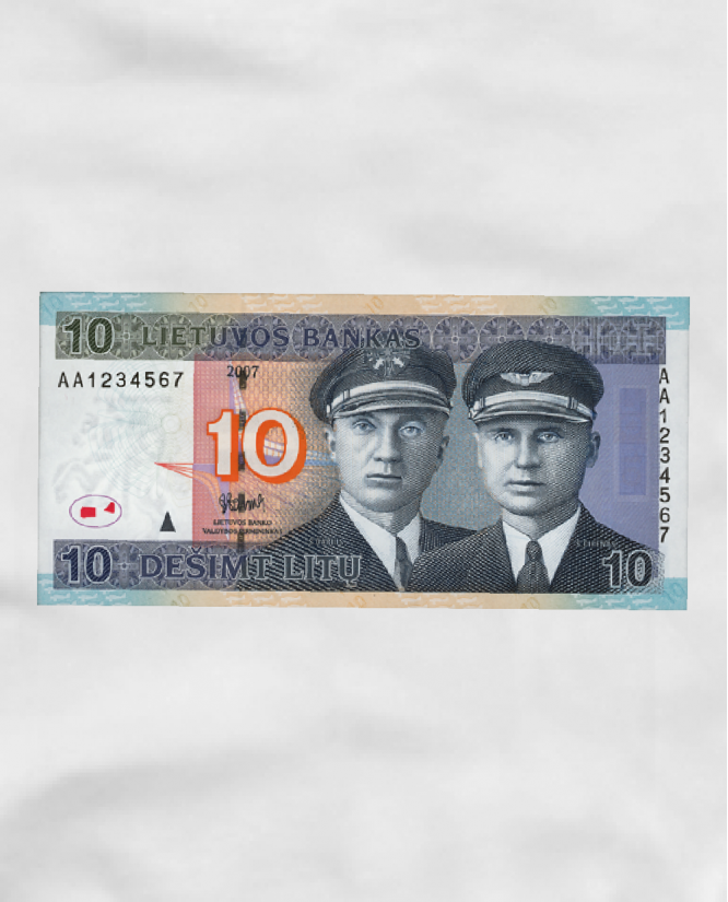 dešimt litų
